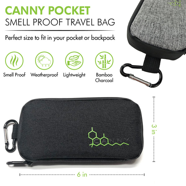 CANNY Pocket - Smell Proof Bag - Vape Stash Container